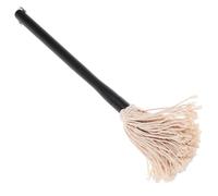 TOYANDONA Pinceau à Huile Noir Brosse à Barbecue pour Barbecue en Coton et Bois Manche Long Brosse Alimentaire à Badigeonner pour Grillades et Cuisson