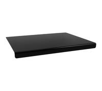 TOYANDONA Planche à Découper Design Élégant Noire Multifonctionnelle Antidérapante Acrylique Rebord Construction Épaisse pour Viande et Légumes Cuisine