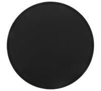 TOYANDONA Plateau Récupérateur pour Seau à Glace en Silicone, Bord | Tapis Antidérapant et Étanche, Résiste aux Odeurs Taches, Rangement Compact Noir pour Mini Réfrigérateur