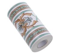 TOYANDONA Plinthe Souple Autoadhésive Pvc Frise Murale Vintage Autocollante Résistante à Huile pour Cuisine Salle de Bain et Salon Facile à Poser et Nettoyer