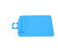 TOYANDONA Porte-dossier avec Crochet Suspendu en Plastique Médical Bleu et Clip Intégré pour Gestion des Documents au Bureau ou Usage Médical