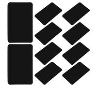 TOYANDONA Porte-étiquettes Meilleure Visibilité 10pcs Noir D'étagère en Plastique Design Élégant et Léger, Support Étiquette Prix pour Boutiques de Gâteaux en Événements Vendeurs