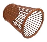 TOYANDONA Poubelle Cuisine en Bambou Capacité Suffisante pour Usage Solide, Design Moderne et Créatif, Maison Bureau
