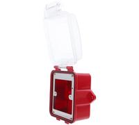 TOYANDONA Protection Étanche pour Bouton Alarme Manuelle Boîtier Transparent Compatible System Sensor Sap-mfs Protège Interrupteur Incendie Couverture Sécurisée pour Panneau Alarme Incendie
