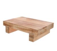 TOYANDONA Repose-Pieds en Bois pour Bureau, Léger, pour Salon | Tabouret Bas, Usage Intérieur et Extérieur, Soulage la Fatigue, Style Simple