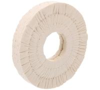 TOYANDONA Roue de Polissage en Tissu Non Tissé Beige 50mm Résistante à L'usure pour Machine à Plaquer les Chants Automatique, Accessoire Facile à Utiliser pour Polissage