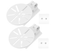 TOYANDONA Support de Fixation pour Caméra de Sécurité Kit de Montage pour Caméra Intérieure 2 Pièces Plastique Blanc et Petits Appareils Usage Intérieur et Extérieur