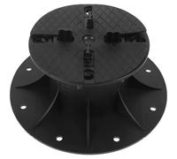 TOYANDONA Support de Fontaine Noir en Plastique Base Stable et Hauteur Réglable de 80 à 130mm, pour Fontaine à Eau et Jardin Extérieur