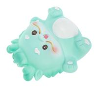 TOYANDONA Tirelire Dragon, Tirelire de Dessin Animé en Vinyle, Figurine Dragon Vert Clair, pour Chambre et Fête du Nouvel an, Présent Décoratif