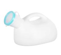 TOYANDONA Urinoir Portable Masculin Couvercle, Accessoires pour Hommes en Plastique Robuste, Prise en Main Facile, Adapté à la Voiture, Camping et Usage Quotidien