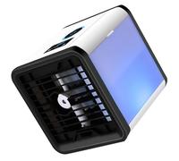 TOYANDONA Ventilateur Portable Rechargeable par USB pour Voiture et Maison, Refroidisseur D'air Miniature Humidification, Capacité 600ml, Vacances