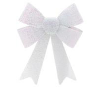 Toyland® 30cm (12") Grand nœud de Guirlande de Sapin de Noël irisé - Cimier/décoration de Sapin décoratif Festif