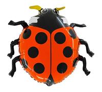 Toyland® 60 cm (24") Ballon en aluminium en forme de coccinelle rouge - Décorations de fête