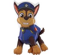 Toyland® 89cm (35") Ballon géant en aluminium de personnage de Paw Patrol Chase de taille géante - Ballons de fête pour enfants