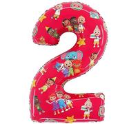 Toyland® Ballon en aluminium numéro 27 pouces Cocomelon - Ballons de fête pour enfants - Numéro 1-2 disponible