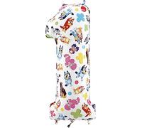 Toyland® Ballon en aluminium numéroté Bluey & Bingo 26" - Ballons de fête pour enfants - Numéros 1-5 disponibles