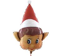 Toyland® Elves Behavin' Badly Naughty Elf Ballon en aluminium en forme de Noël - Gonfler à l'air ou à l'hélium (BALLON ELFE)