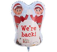 Toyland® Elves Behavin Badly 'We're Back' Naughty Elf Foil Balloon - Décorations de fête de Noël - Ballons de Noël