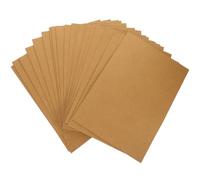 Toymytoy chemise papier kraft, porte-documents, A4, chemises porte bloc-notes, dossiers, rabats en carton, 20 pièces, marron