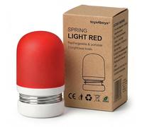 Toys4Boys Veilleuse Rouge LED 630 nm - Lumière Rouge Bébé et Enfant, Lampe Sans Lumière Bleue, Intensité Réglable, Éclairage Nuit Apaisant pour Chambre