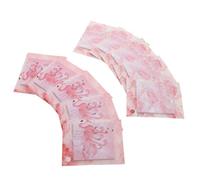 Toyvian 10 Pcs Notes Adhésives en Papier Rose Autocollant de Cœur pour Fille, Écriture Lisse sans Trace, Capacité Suffisante, Style Créatif et Frais pour Bureau ou École
