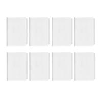 Toyvian 10 Pièces Dossier à Tige de Traction Transparent en Plastique A4, Blanc, Design Transparent, Surface Anti-éclaboussures, pour Partitions et Documentation, Entreprises