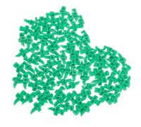 Toyvian 100 Pièces Buse D'arrosage pour L'irrigation, Brumisateur Agricole 180 Degrés en Plastique, Vert, pour Gazon et Cultures, Arrosage des Fleurs, Angle Réglable