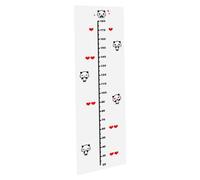 Toyvian 1ensemble Autocollant Mural Pour Mesurer La Garçon Fille Décalque Décoratif Ours Pour Chambre Garçon Fille Stickers De Décoration Pour Nursery Et Crèche