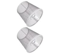 Toyvian 2 Pièces Abat-jour en Tissu pour Lampe Murale et Lampadaire, Protection la Lumière, Style Simple, pour Chambre et Pièce, Crée une Atmosphère Chaleureuse