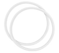Toyvian 2 Pièces Joint D'autocuiseur en Silicone Épais, 16cm | Cocotte, Cuiseur à Riz et Cuisson Vapeur, Conserve les Saveurs, Pièce de Rechange Pratique