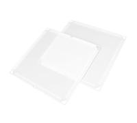 Toyvian 2 Pièces Organisateurs de Vêtements de Garde-Robe en Plastique Blanc, Structure Robuste, Résistant Déformation et Casse, Accessoires Modulaires pour Placard Portable
