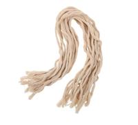 Toyvian 20 Pièces Mèche en Coton pour Poêle à Pétrole, Réduit Inégales Fumée, Couleur Kaki, pour Camping en Plein Air et Usage Domestique