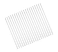 Toyvian 20pièces Barre de Reliure Transparente Baguette Glissante pour Classeurs Rapports Documents Bureau École Organisateur Multifuntionnel
