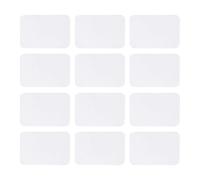 Toyvian 30 Pièces Autocollants Antidérapants pour Tapis, Fixation Blanche | Maintient le Tapis en Place Sols Durs, Réduit le Curling, Usage pour Parquet et Moquette