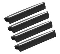 Toyvian 4 Pièces Guide D'angle Contrôle Précis pour Affûtage de Couteaux en Plastique Noir Design Portable pour Pierre à Aiguiser Cuisine Extérieur