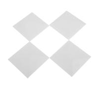 Toyvian 4 Pièces Guide D'angle D'affûtage en Plastique Blanc pour Couteaux Pierre à Aiguiser, Forme Pyramide, Compatible Entretien Domestique et Voyage, Facile pour Débutants