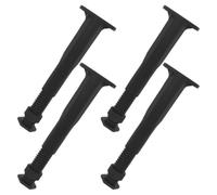 Toyvian 4 Pièces Pieds de Lit Réglables T pour Cadre, Support Central | Hauteur Ajustable, Stabilité Renforcée, Montage Sûr, Pièce de Remplacement pour Cadre de Lit Adulte