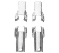 Toyvian 4pièces Clé Métallique pour Boîte à Souris Remplacement Compact pour Déverrouillage de Station à Appât Précision et Maniabilité pour Usage Intérieur et Extérieur