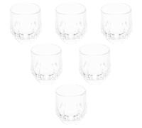 Toyvian 6 Pièces Verre à Spiritueux Verre à Whisky Hexagonal pour Dégustation Bar à Domicile et Fêtes