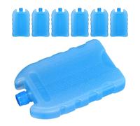 Toyvian 7 Pièces Poche de Glace Réutilisable pour Glacière Bloc de Glace Étanche avec Gel Réfrigérant Pack Portable pour Refroidissement Camping et Pique-