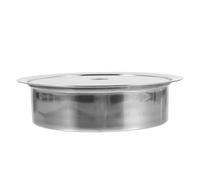 Toyvian Adaptateur Plaque Induction Anneau Chauffant En Acier Inoxydable 240 Mm Compatible Table à Fondue Pour Cuisson Induction Couvercle 205 Mm Ensemble Diffusion Chaleur Ustensiles La Cuisine