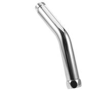 Toyvian Adaptateur pour Douchette Angle 45 Degrés en Acier Inoxydable Argenté, Installation Facile pour Petites Salles de Bain et Soins aux Personnes Âgées