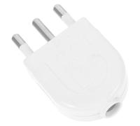 Toyvian Adaptateur Prise Italienne 3 Broches en Plastique Pc, Prise Électrique Détachable Supportant 16a, pour Appareils Électroménagers et Voyages