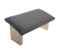 Toyvian Banc en Bois Pliant pour méditation et prière, Tabouret à Genoux avec Tissu, décoration de Chambre, Protection des Genoux, Portable pour Voyage
