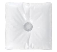 Toyvian Base de Parasol à Injection d'eau PVC Blanc Pliable et Portable | Résistance à Pression, Maintien Fixe et Supporté, Usage Intérieur Extérieur