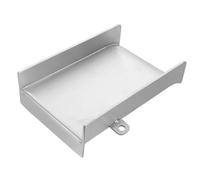 Toyvian Bec de Cascade en Acier Inoxydable pour Piscine, Fixation Murale | Débit Régulier, Finition Lisse Antirouille, Installation Rapide, Guide Intégré pour Bassin et Espace Paysager
