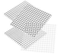 Toyvian Bloc-notes 3 Livres Autocollants Transparents en Pet et Pp Adhésifs Résistants sans Traces, pour Bureau et Usage Domestique