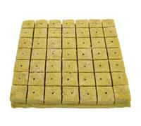 Toyvian Blocs Hors-Sol pour Semis 49 Pcs 40X40X40 MM, Substrat Hydroponique pour Culture de Plantes en Intérieur et Jardin Extérieur