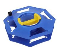 Toyvian Bobine de bobinage de fil bleu en plastique PP, enrouleurs de cordon d'alimentation portables avec rangement facile pour garage et camping