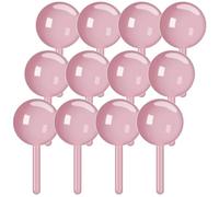 Toyvian Boîte de Rangement Décorative Lot de 12 Pièces de Sucette en Plastique Sûre pour Garçon et Filles, pour Fêtes D'anniversaire et Mariages
